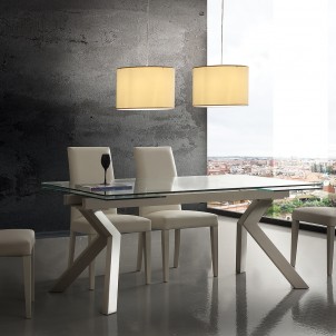 Tavolo in Vetro allungabile "Torino" Tavolo in Vetro allungabile "Torino"